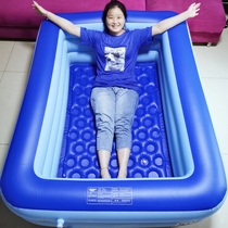 Adult Bath Double Inflatable Bath Bath Bath Bath Bath Bath Folded Thick Baby Bath Bath and Child Swimming Pool