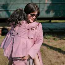 Clearance 9Q39 parent-child windbreaker