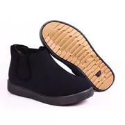 Giày cotton mùa đông cao giúp giày cao đến mắt cá chân Giày cũ bộ thường không chân chống trượt ấm áp cho giày nam cộng với nhung