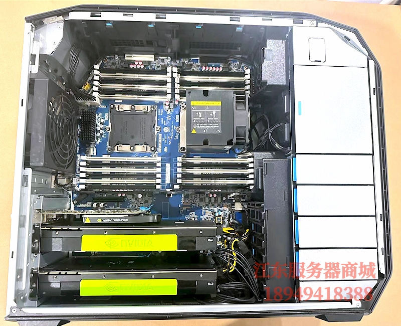 HP/ Работа Станция Z8G4 Двойная дорога золотая медаль 96 core служба устройство оказание Модель g кожзаменитель Вычисление 840 секунд T640 Hewlett-Packard