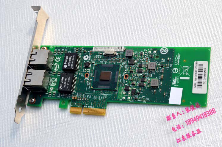 Адаптер USB intel82576/9400p服务器ros软路由pci e1g42et双口千兆网卡nc360t