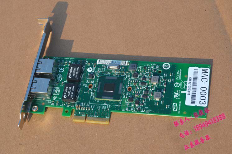 Адаптер USB intel82576/9400p服务器ros软路由pci e1g42et双口千兆网卡nc360t