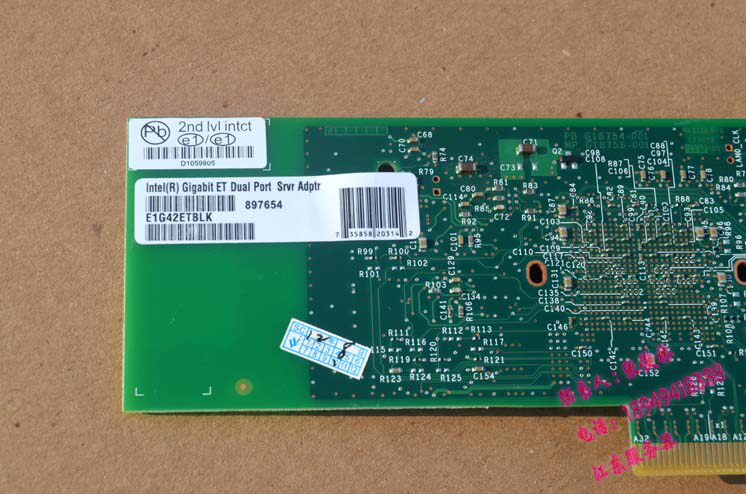 Адаптер USB intel82576/9400p服务器ros软路由pci e1g42et双口千兆网卡nc360t