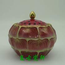 Jingdezhen boutique factory goods porcelain all hand-made pastel Carmine Carmine