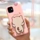 Apple, розовый ремешок, iPhone11