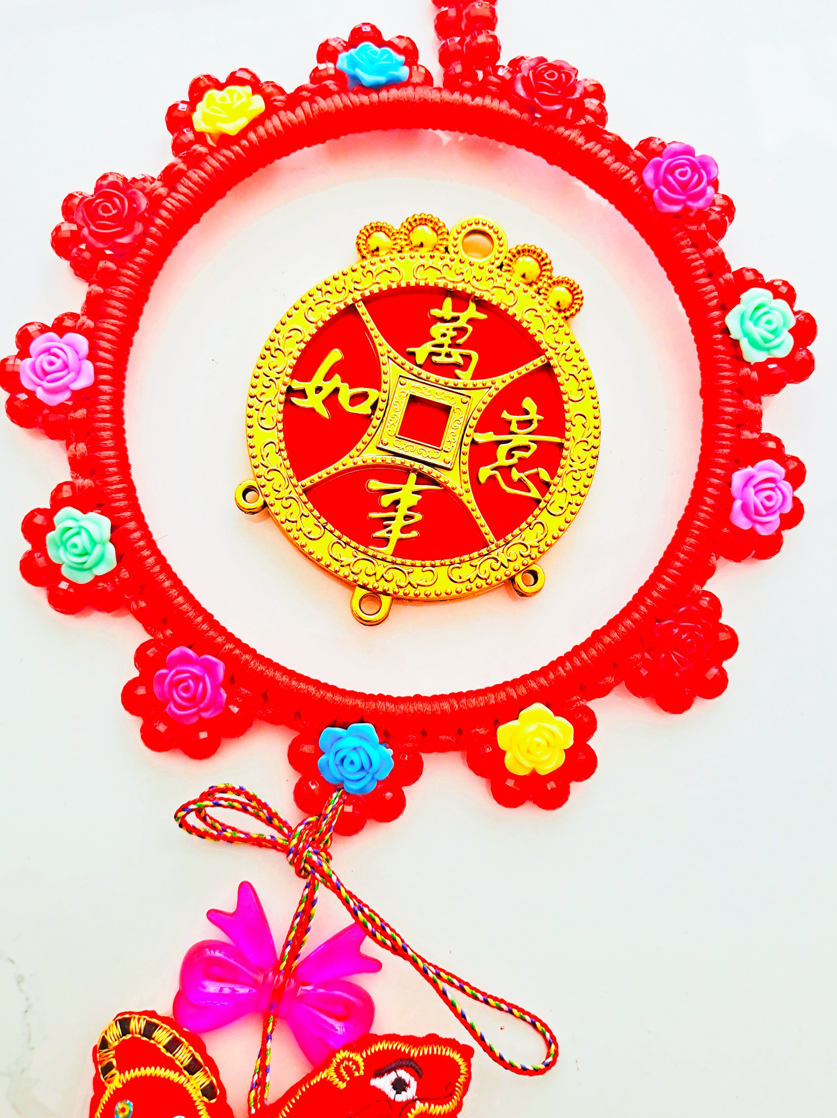 Birthday Creative Gift Full Moon 1 Year Old 3 Years 3 12 Year Old Handmade Birthday Chicket Lock Full Set Accessories Hanging Ornament Disc