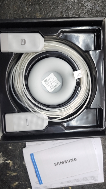 Brand New Original Samsung Qa75Q7Famjq7C/F/Q8C/Q9/Hub Box, Fiber Optic Cable Bn39-02301A