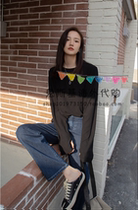 Japan SLY 21 Spring new set finger long sleeve undershirt woman pure color casual 100 lap t-shirt blouse