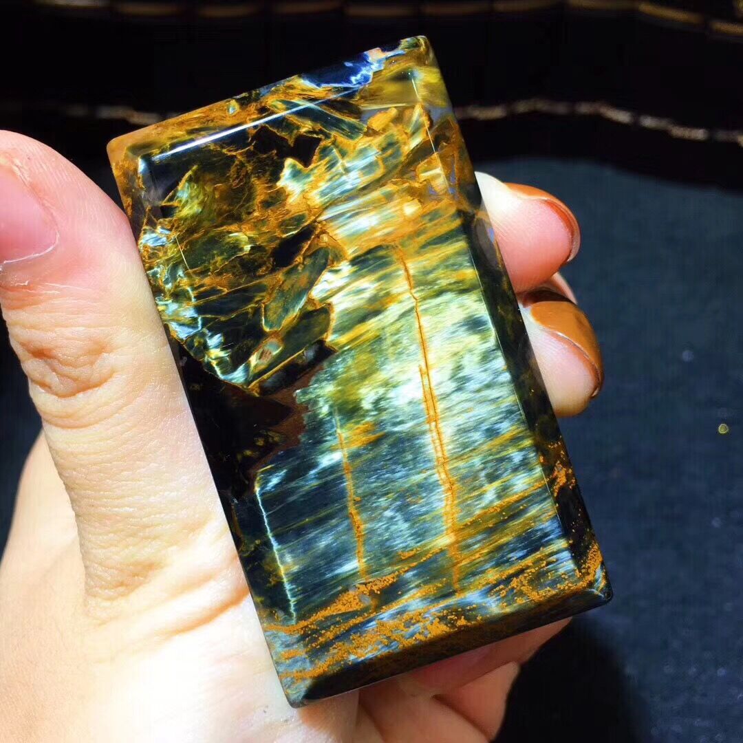 Tự nhiên Peter Stone Nước giọt Mặt dây Đảng Bão Peter Stone Vòng đeo tay Starry Universe Đá năng lượng Đá - Vòng đeo tay Clasp vòng tay nữ đẹp