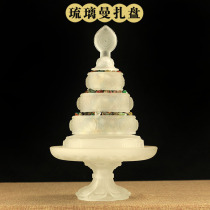 Tibetan supplies Tantric instruments glazed manzha panba auspicious Buddhist temple for cultivating manthara