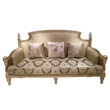 Ткань, классический роскошный диван для гостиной, в американском стиле