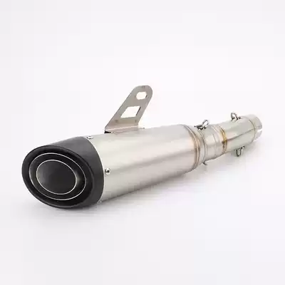 Locomotive sports car modified exhaust pipe silencer Z400 exhaust pipe NINJA400 middle section Ninja 400 exhaust