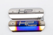 Motorcycle modified exhaust pipe decorative plate middle section cover plate exhaust pipe anti-scalding cover Z800 RSV4 ZX6R