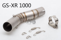 Motorcycle modified exhaust PIPE middle section stainless steel exhaust connecting PIPE LINK PIPE GSX-R1000R