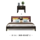 davidbenz hoàn toàn mới gỗ Trung Quốc giường 1,8 m giường gỗ giường đôi Nội thất phòng ngủ Zen Trung Quốc hiện đại - Giường