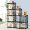 Fiska simple modern bookshelf shelf Simple student lattice combination Floor-to-ceiling creative children's bookcase storage