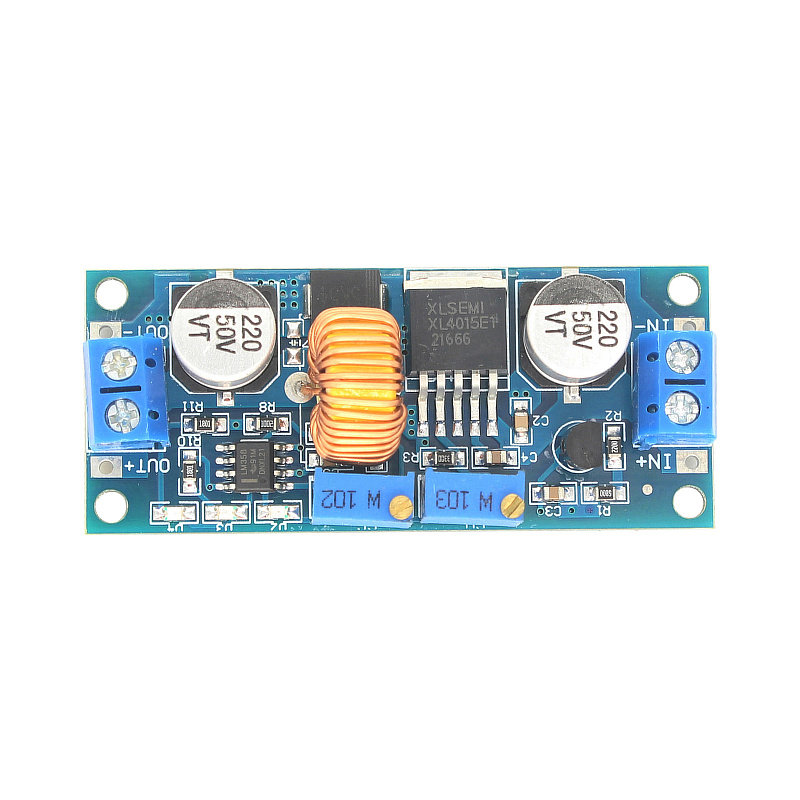 恒压恒流降压电源模块 LED驱动锂电池充电2~36V12V6V可调5A大电流
