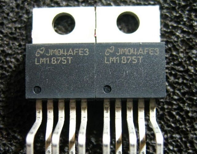 LM1875T LM1875T TO-220 20W Audio power amplifier NS State semi original dress