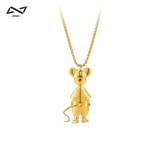 omto Брендовое ожерелье, небольшая дизайнерская универсальная подвеска для влюбленных в стиле хип-хоп, цепочка, коллекция 2021