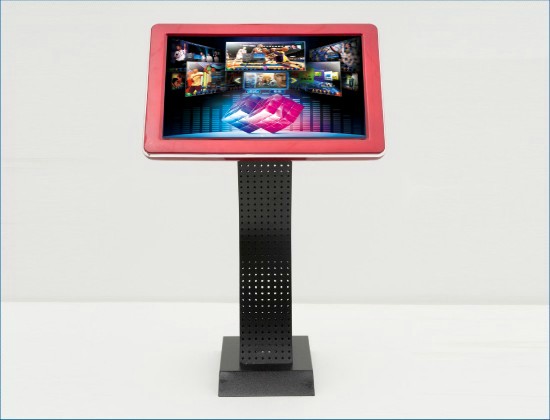 New Limited Promotion Red Black KTV Point Song Desk KTV Device Karaoke touch screen 19 inch infrared