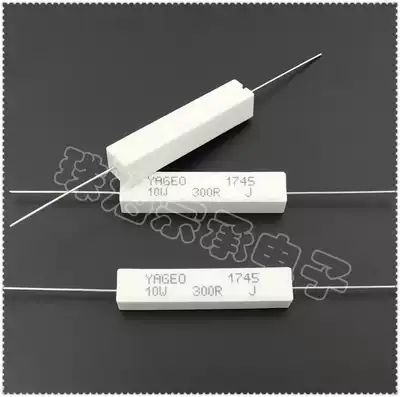 Imported Taiwan 300R 10W Yageo SQP10 300 Euro cement wire wound resistor Guoju 300Omega 