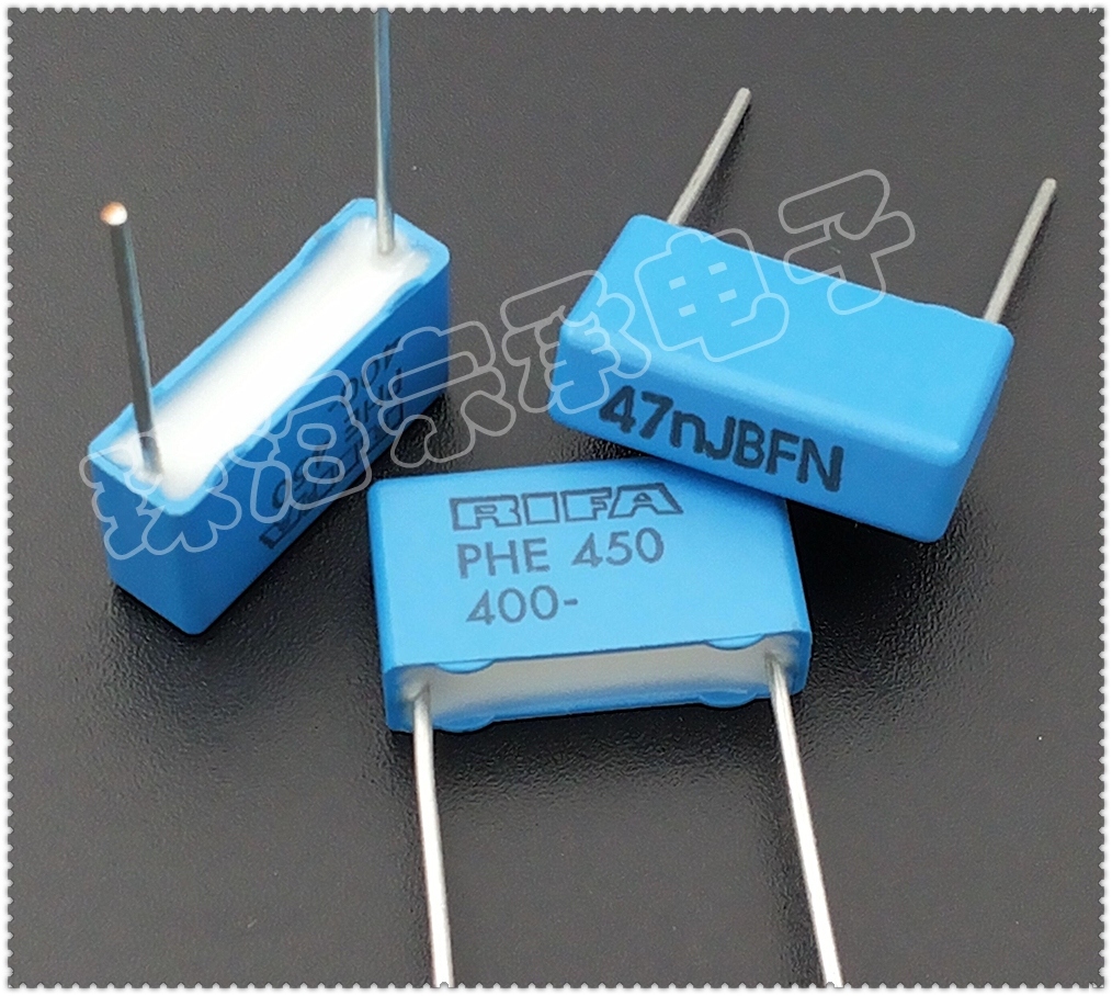 Imported Indonesia 0 047uF 400V RIFA PHE450 47nF thin film capacitor p15