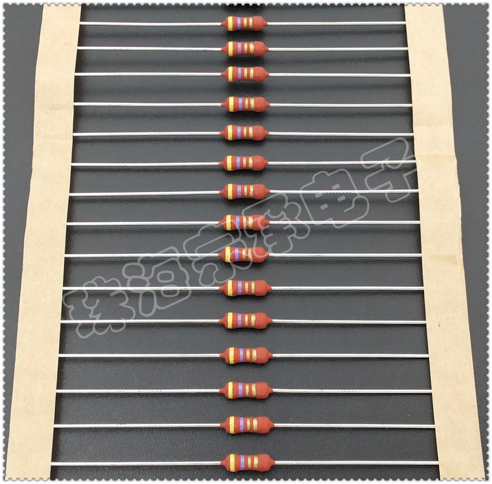 Importation 4 7R 1W VISHAY PR01 4 7 European metal film resistors Philips 4 7Ω