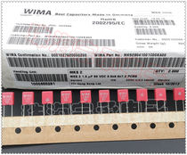 Import Germany 1uF 50V WIMA MKS2 1u0 film capacitive wema 105 p5 generation 63V