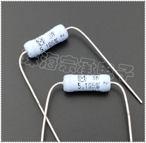 Imported coal in Indonesia 5 1R 3W Panasonic 5 1 ohm copper feet metal film resistors Panasonic 5 1Ω