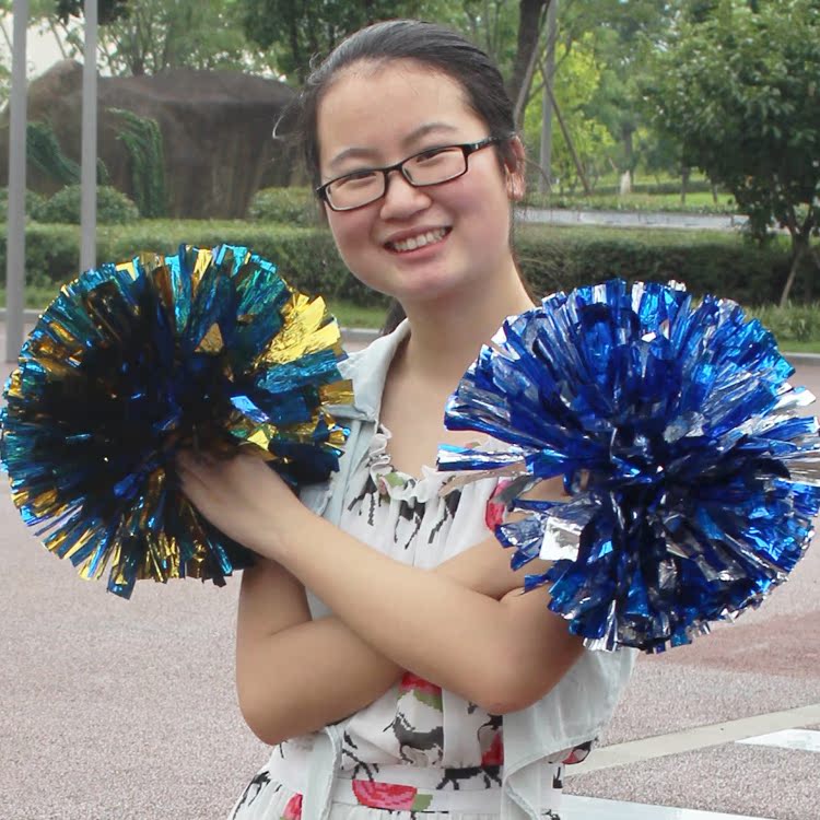 Hoa bóng cổ vũ tay hoa cổ vũ đạo cụ múa tay lấy hoa la la hoa bi la la bóng show hoa tay - Khiêu vũ / Thể dục nhịp điệu / Thể dục dụng cụ giày khiêu vũ nữ đẹp