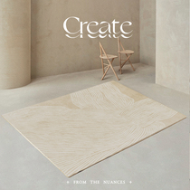 Nordic Living Room Lins Carpet Bedroom Light Extravagant Original Home SILENT WIND STRIPE SIMPLE BED SIDE BLANKET TEA TABLE MAT