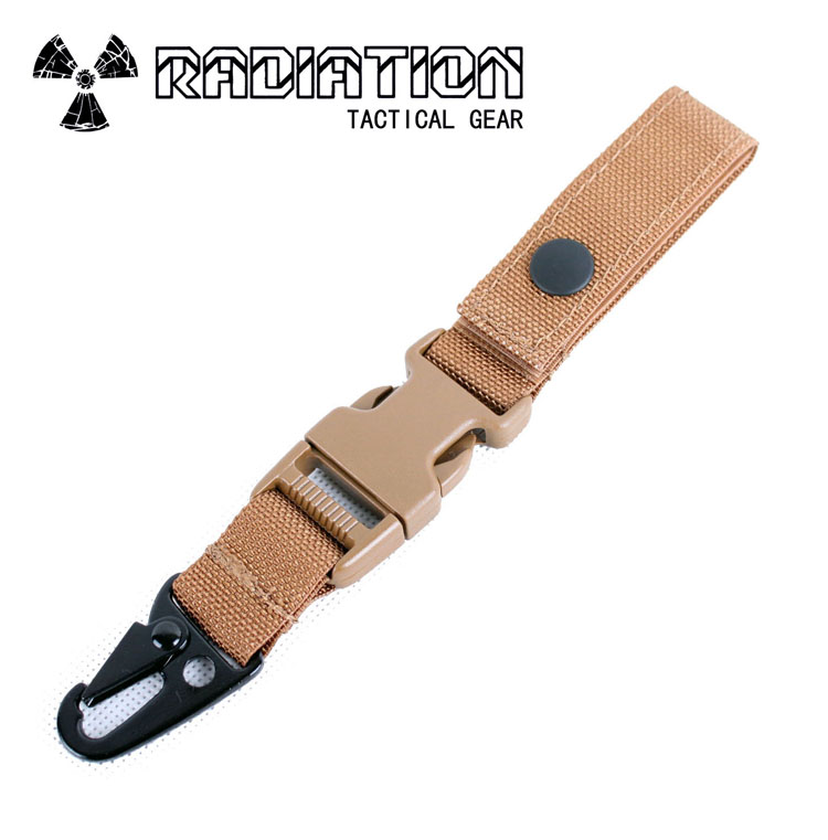 RADIATION-Radiation Multifunctional Keychain (Wolf Brown) UTX YKK