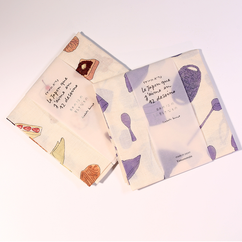 Harmonious Japanese-Style Handkerchief, Pure Cotton Women's Handkerchief, Square Towel, Thin Sweat-Absorbent Headband, Small Scarf, Souvenir Gift