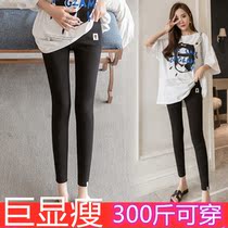 Pregnant woman pure cotton beating underpants spring and autumn plus fattening up 300 catty of underpants pregnant woman tovening pants with small leggings