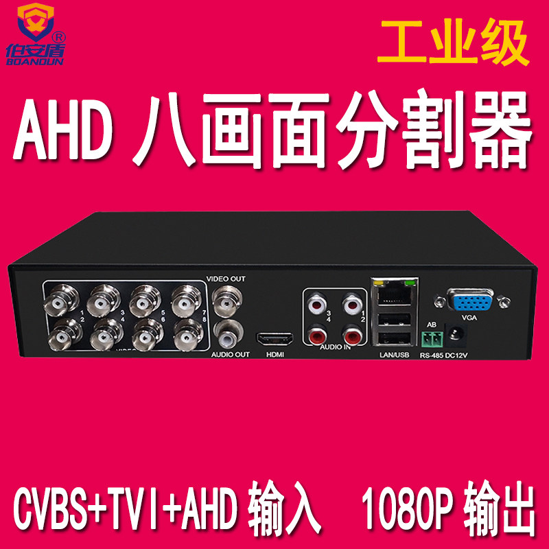 High definition 2 3 4 6 8 paths AHD picture divider 8 split screen instrumental film synthesizer Image processor