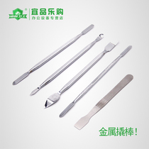Metal crowbar crowbar scraper mobile phone crowbar Stainless steel metal triangle disassembly sheet Steel apple disassembly stick