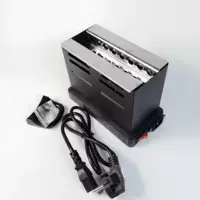 Домашняя прямоугольная угольная печь сжигает 5 углей, 220 В, 800 Вт.