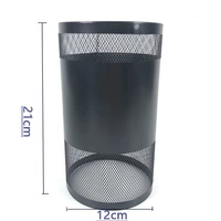 Leisure Black Net Cover Bar Can Count Carbon Partition+Lid