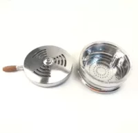 Сигнальная плита по древесной площадке серебро