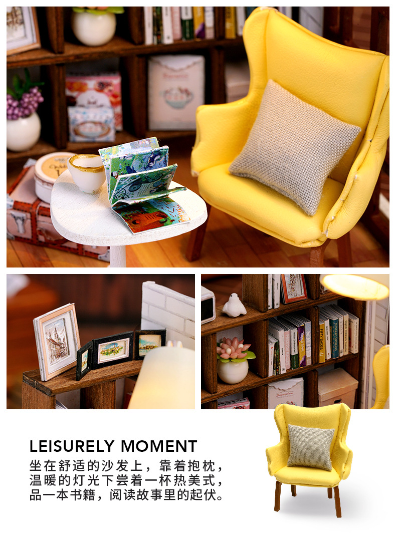 图片[13]-diy小屋幸福一阁手工拼装模型玩具小房子创意生日礼物女生-语梦星球