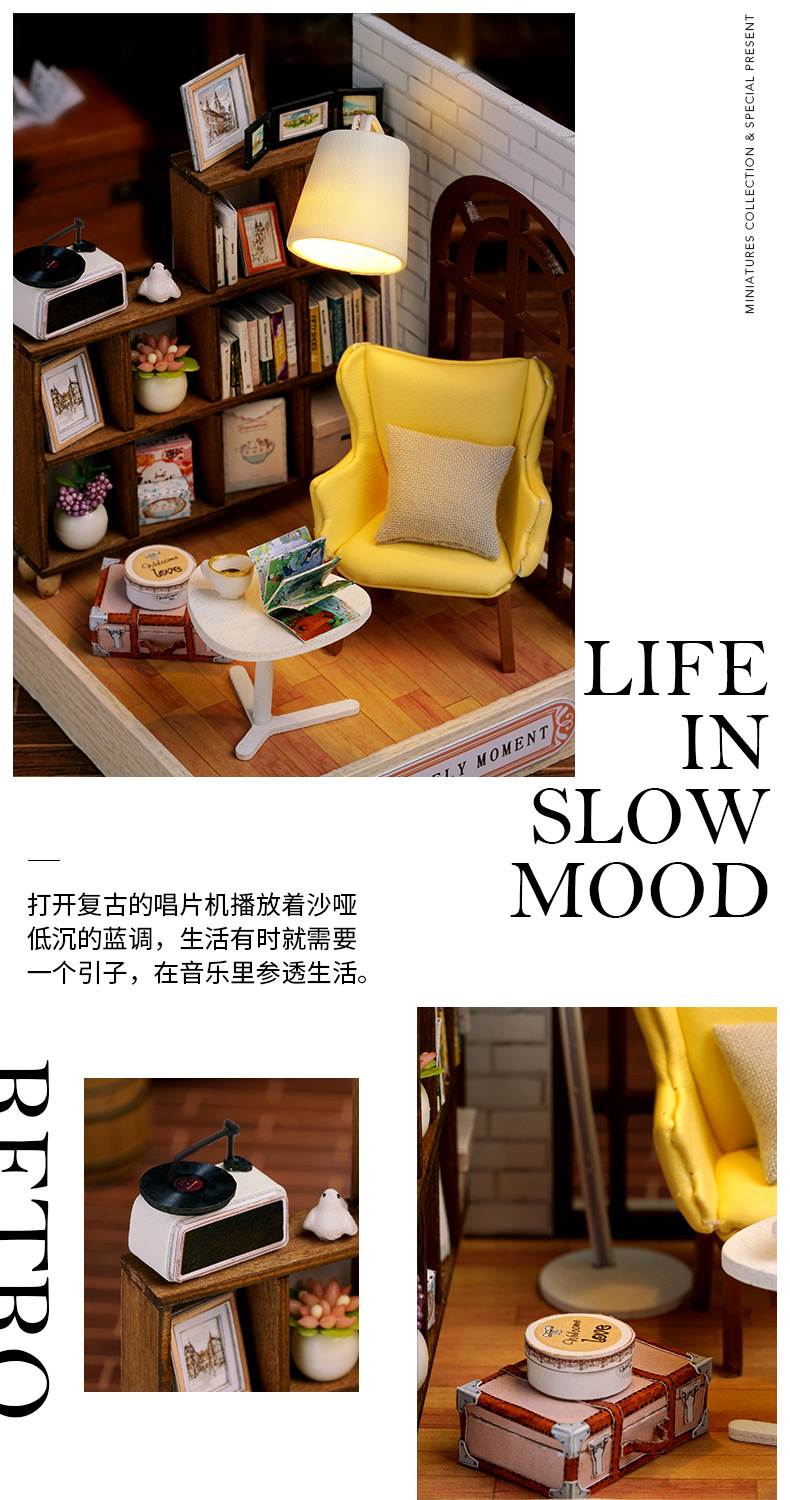 图片[12]-diy小屋幸福一阁手工拼装模型玩具小房子创意生日礼物女生-语梦星球