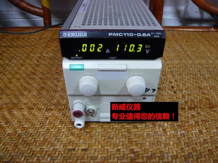 Japan KIKUSUI PMC110-0 6A PMC160-0 4A DC adjustable regulated power supply used
