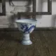Thủ công đương đại Đồ cổ bằng sứ giả cao Xuande Blue và White Dragon High Cup Wine Wine - Rượu vang
