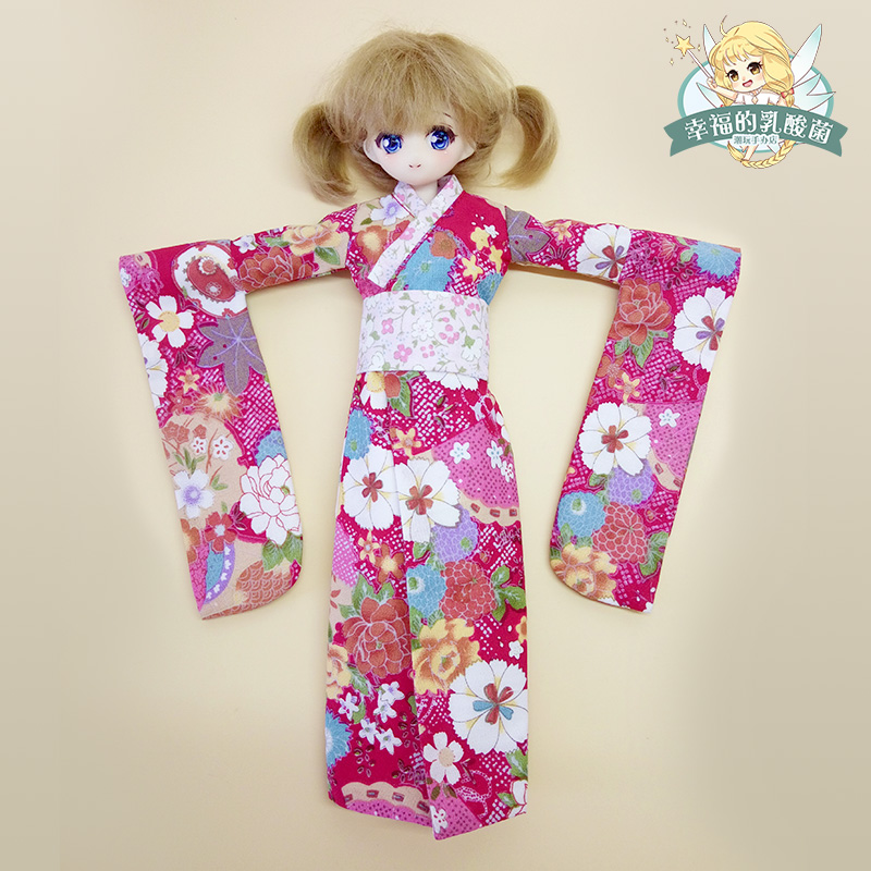 OB24 baby clothes Japanese kimono 6 sub-doll clothes AZONE blythe cloth fit to wear
