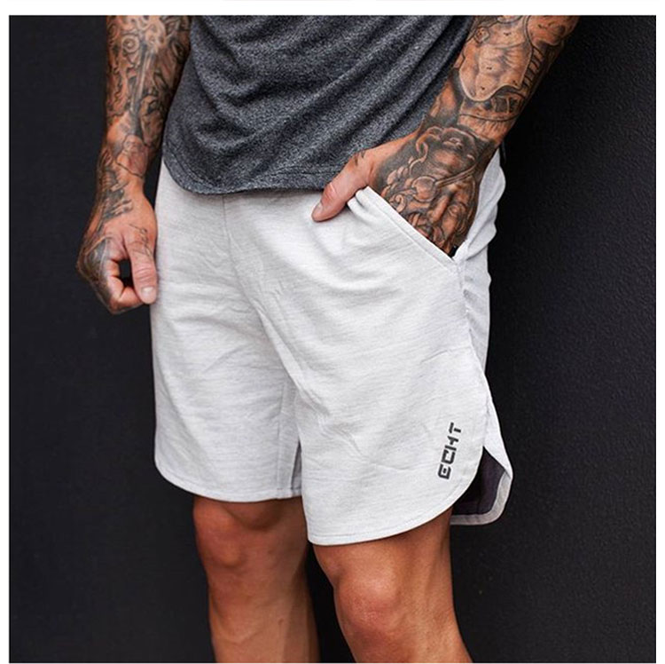 Cơ bắp anh em thể thao mùa hè mới thường bông năm quần thể thao quần short nam chạy thể dục quần người đàn ông quần short adidas