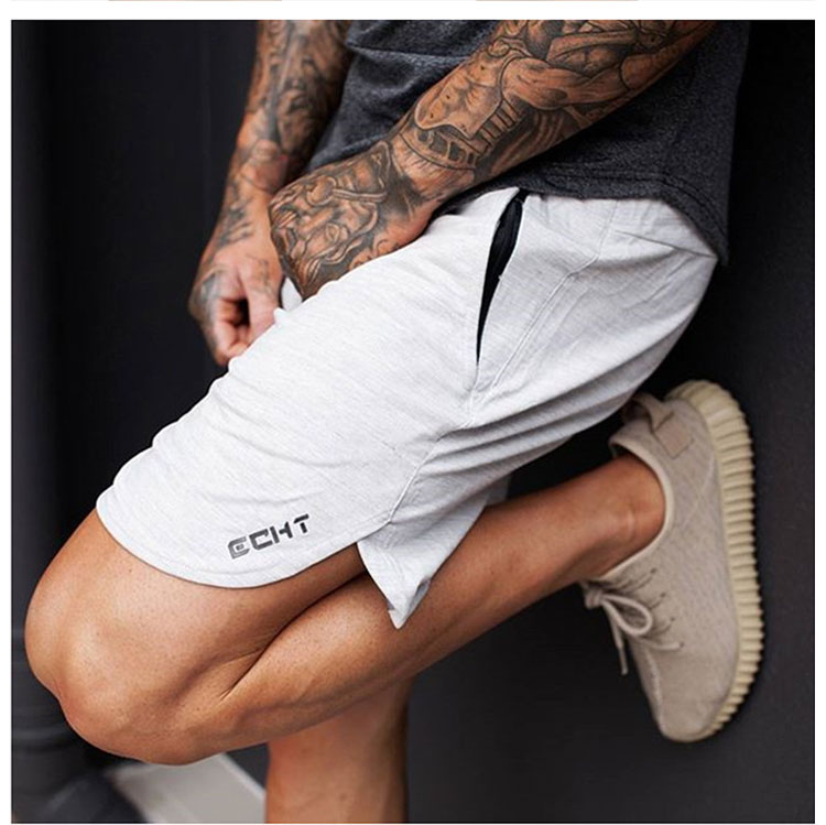 Cơ bắp anh em thể thao mùa hè mới thường bông năm quần thể thao quần short nam chạy thể dục quần người đàn ông quần short adidas