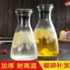 Heat-resistant high temperature glass cold water jug Juice jug thickened cold water bottle water household large capacity cup Danish pot