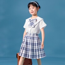 Small Tiger Patty Boy Dress Summer Dress Girl Jk Gerdress Children Trendy Ocean Gas Two Sets CUHK Children Plexigo Skirt Dresses Dress
