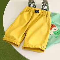Little Tiger Patty Summer Childrens Pants Casual Pants Thin Boys 2021 New Thin Breathable Tapes Pants