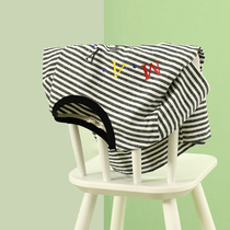 Little Tiger Patty Boy T-shirt Short Sleeve Summer 2021 New Children Half Sleeve Striped Round Neck Print Body Shirts